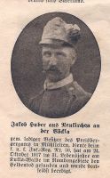 Huber Jakob, Neukirchen a.d. V., Infantrist